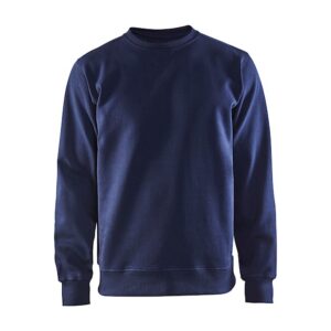 Sweatshirt Jersey ronde hals Marineblauw